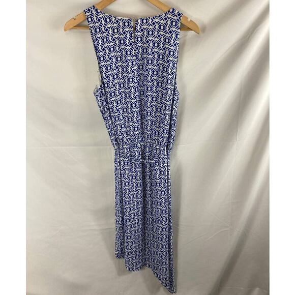 Vince Camuto Sleeveless Asymmetrical Hem Belted Dress size medium - Picture 5 of 5
